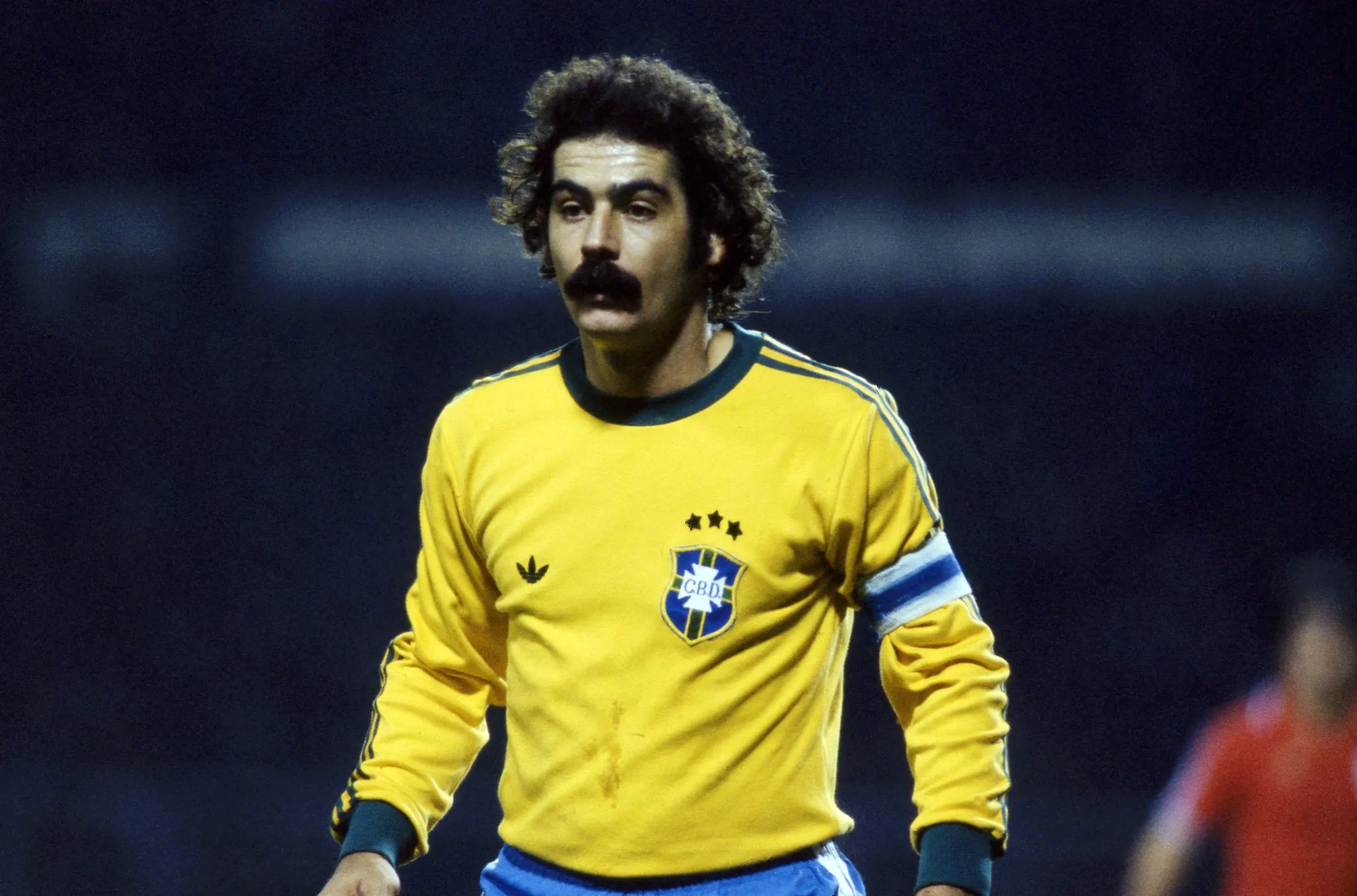Rivellino em jogo da sele&ccedil;&atilde;o brasileira na Copa do Mundo de 1978