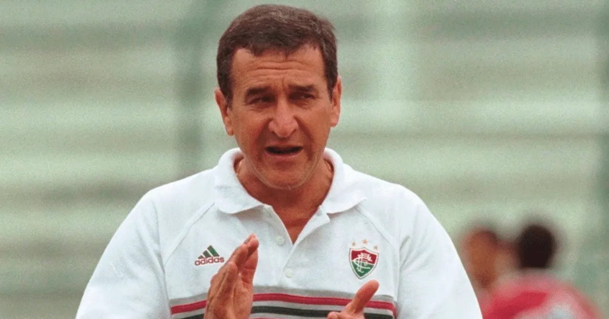Tricolor de cora&ccedil;&atilde;o, Parreira negou propostas e, campe&atilde;o da Copa de 1994, voltou ao Fluminense para salvar clube da S&eacute;rie C - Foto: Reprodu&ccedil;&atilde;o/Twitter