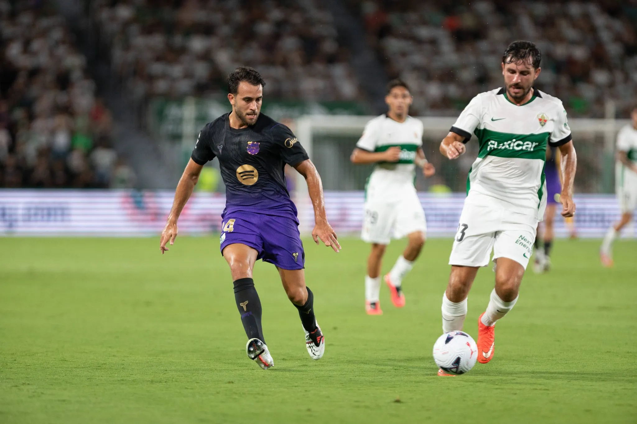 Eric Garc&iacute;a em Barcelona x Elche 