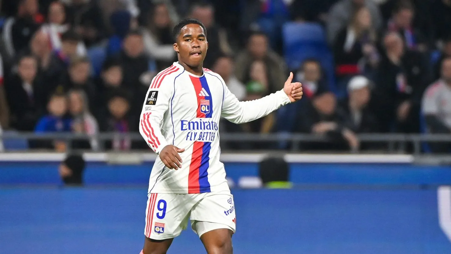 Endrick durante Lyon x Paris FC (Foto: Sylvain Thomas/FEP/Icon Sport)