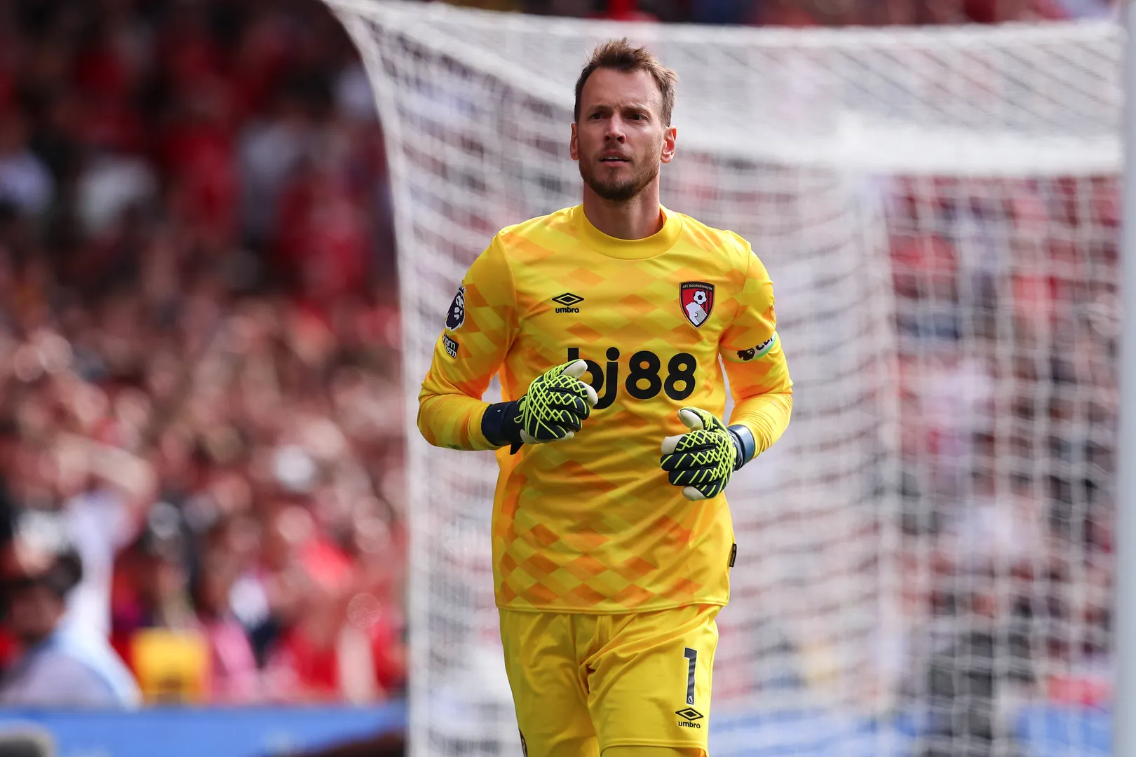 Foto: (Imago) - Neto, goleiro do Bournemouth