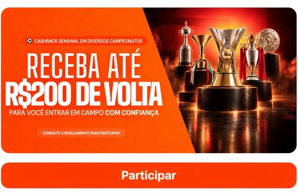Cashback semanal da Aposta Ganha