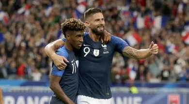 A Fran&ccedil;a tocou o hino de Andorra e pediu desculpas &agrave; Arm&ecirc;nia, mas n&atilde;o teve problemas para bater a Alb&acirc;nia
