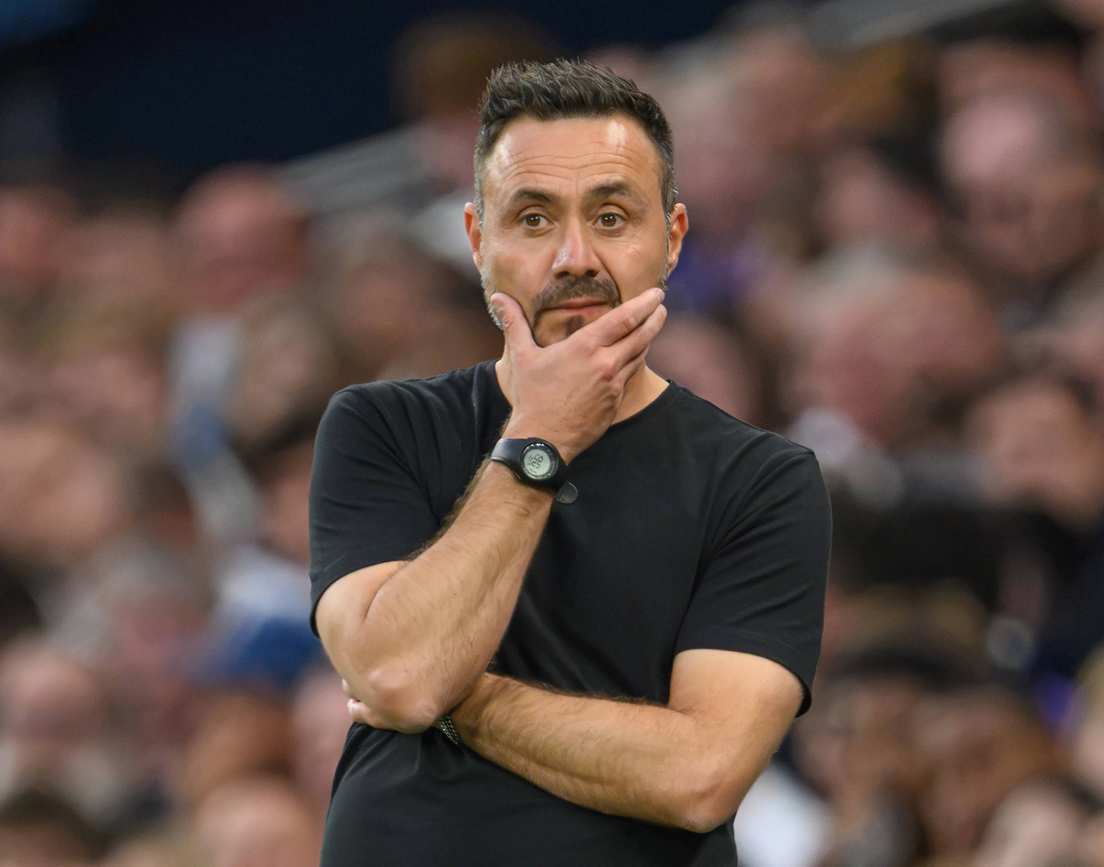 De Zerbi, t&eacute;cnico do Tottenham