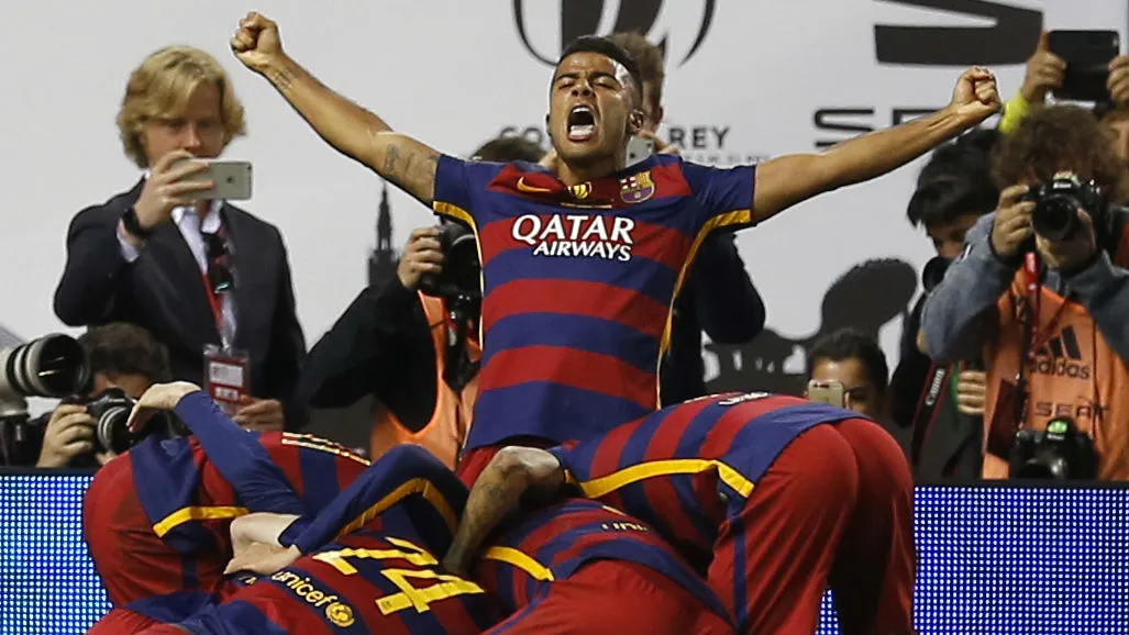 Em final brigada, Barcelona prevalece na ra&ccedil;a e na genialidade de Messi