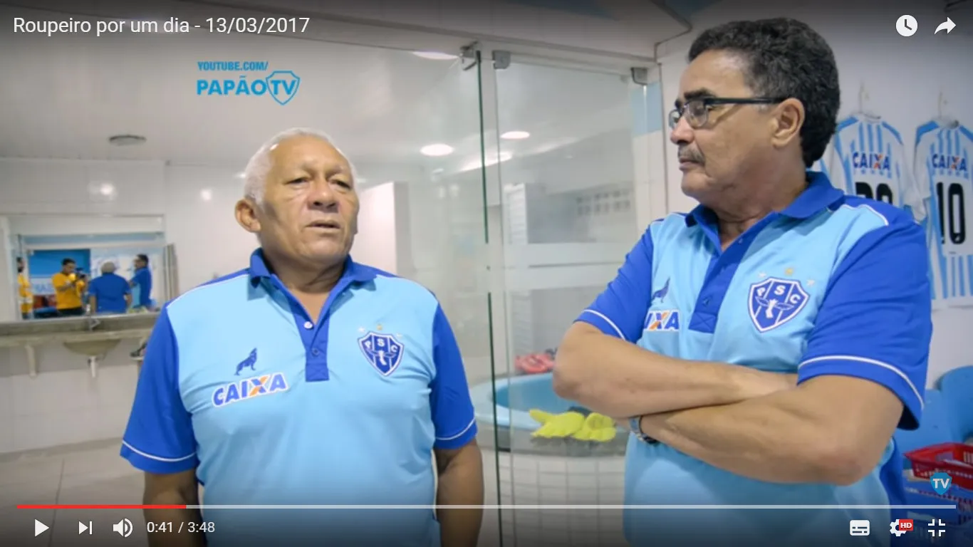 A a&ccedil;&atilde;o do Paysandu que transformou um s&oacute;cio em roupeiro por um dia foi sensacional