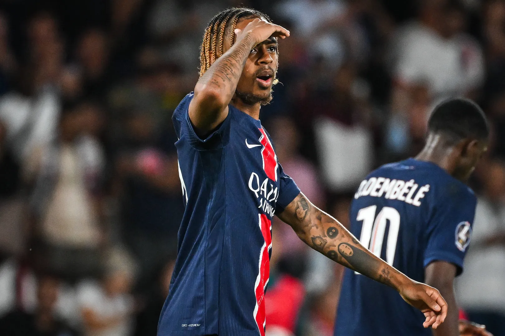 Bradley Barcola, do PSG Foto: (Imago)