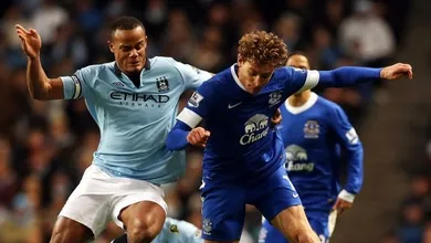 Sem inspira&ccedil;&atilde;o, City n&atilde;o vai al&eacute;m do empate com Everton