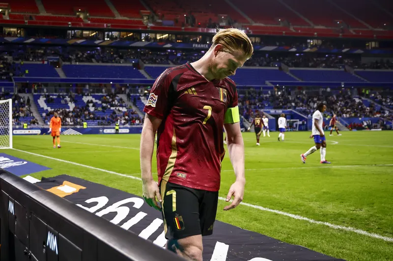 De Bruyne reclamou da falta de estrutura e comprometimento de jogadores da B&eacute;lgica na &uacute;ltima Data Fifa.