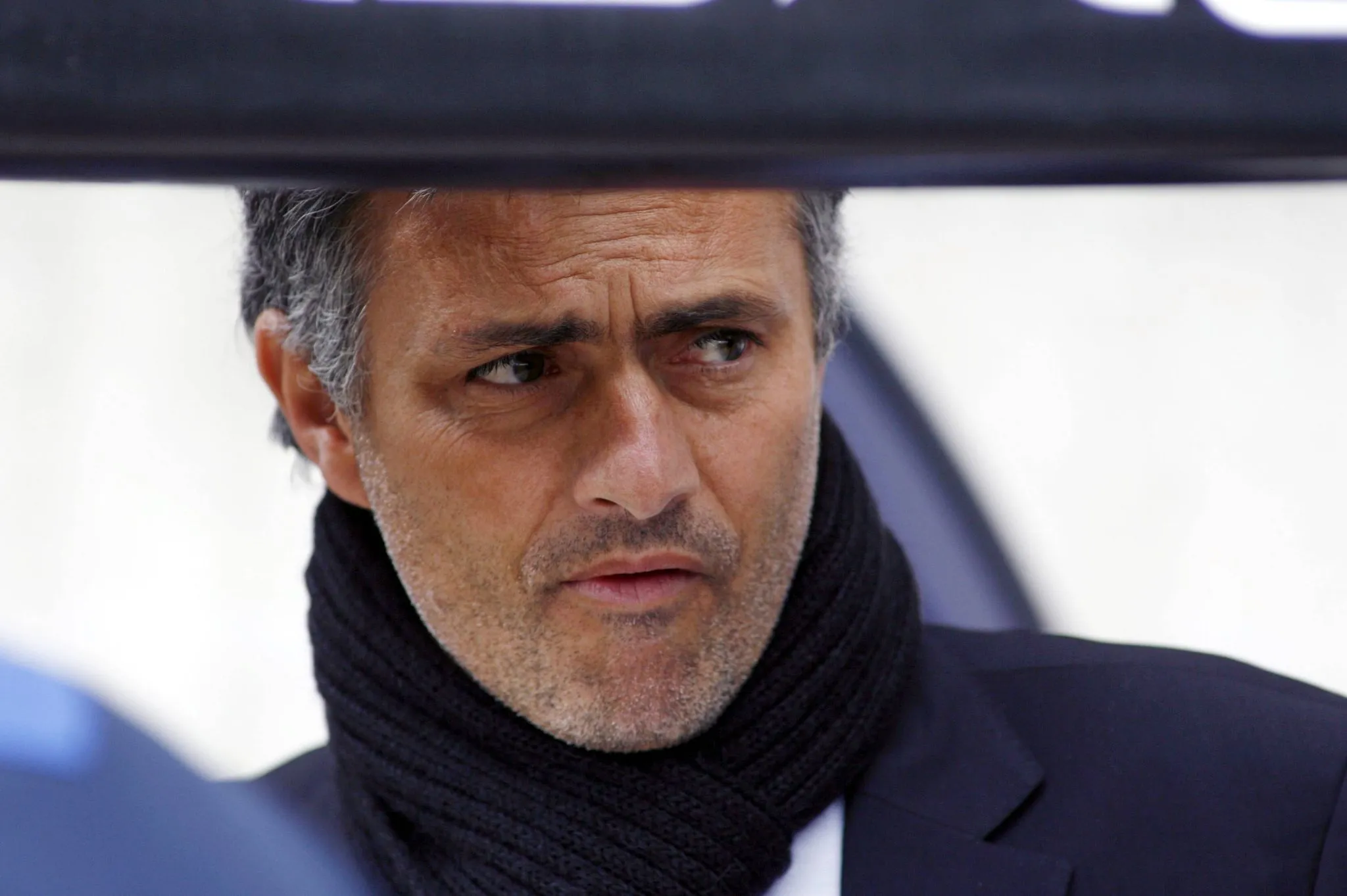 O t&eacute;cnico Jos&eacute; Mourinho na &eacute;poca de Chelsea