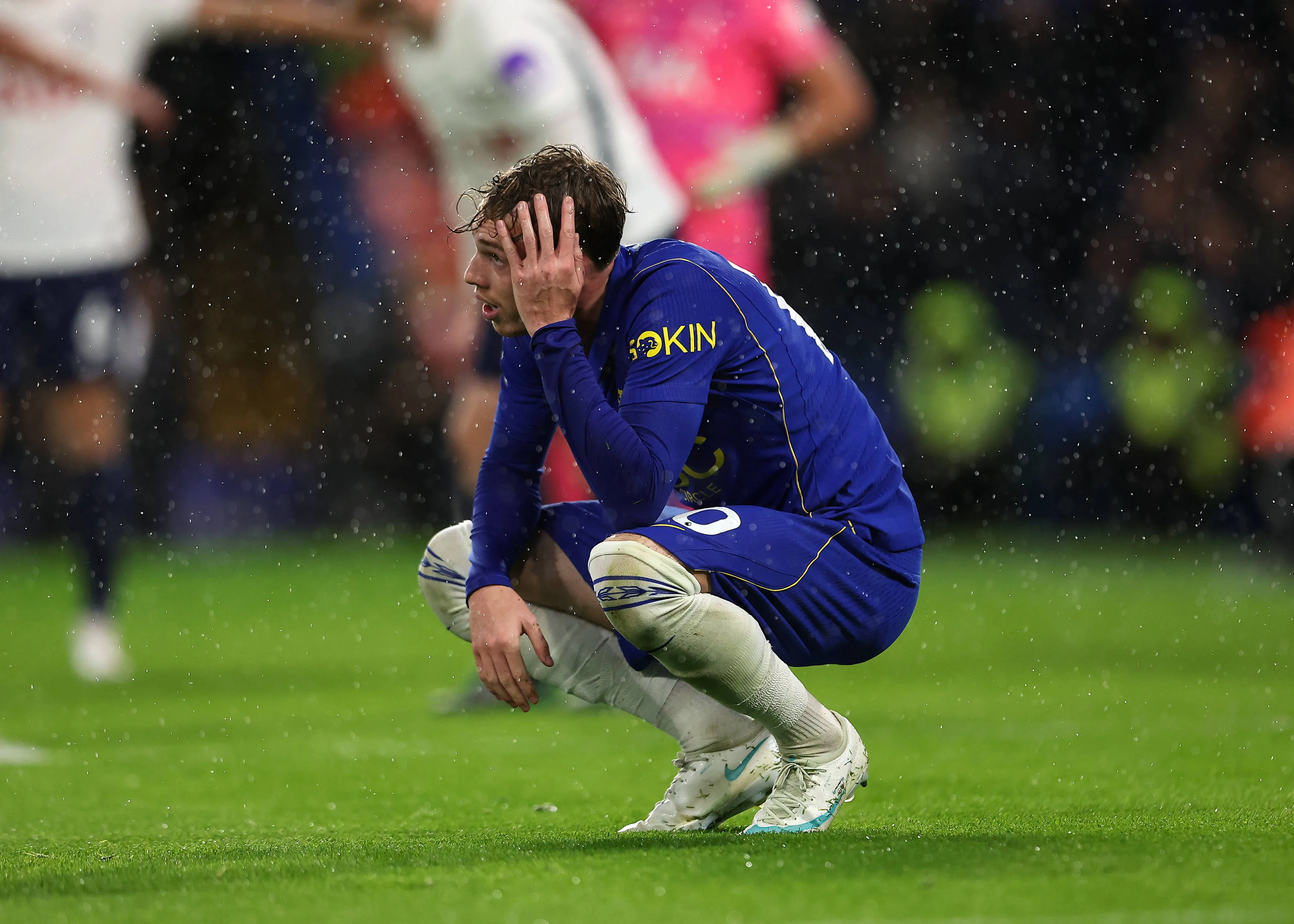 Palmer durante Chelsea 0 x 2 Tottenham