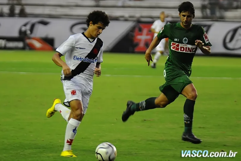 Coutinho deixou o Vasco com apenas 43 jogos como profissional do clube (Foto: Divulga&ccedil;&atilde;o/Vasco)