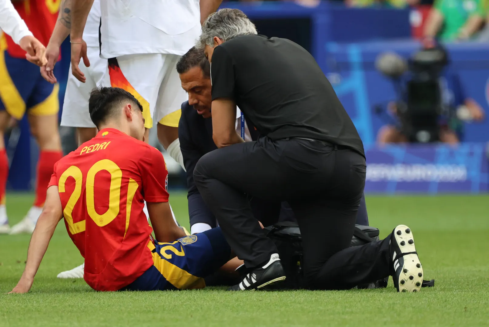 Pedri sofreu les&atilde;o na eurocopa. Foto: Imago