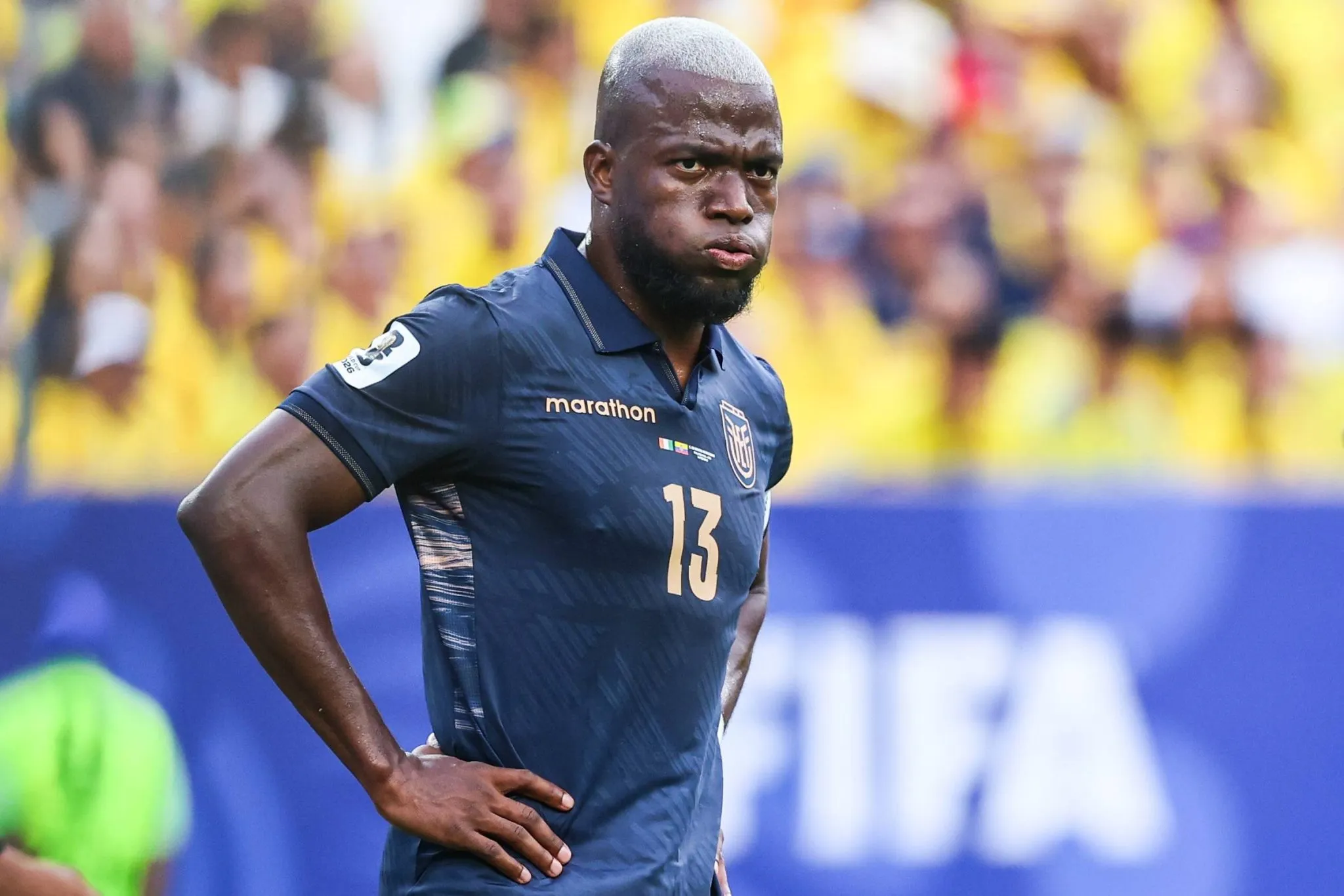 Enner Valencia desperdi&ccedil;ou boas chances para o Equador