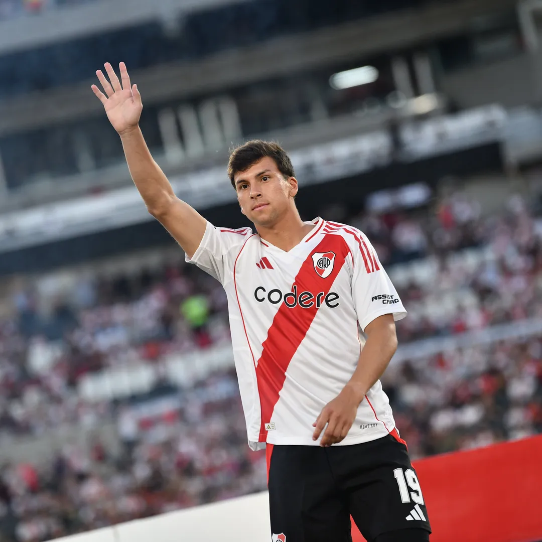 Gonzalo Tapia, atacante do River que est&aacute; perto do S&atilde;o Paulo