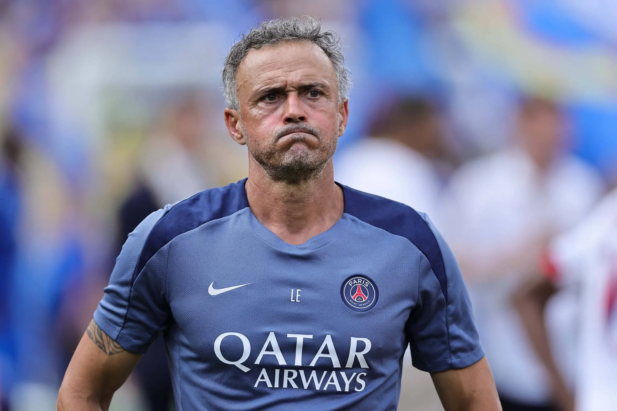 &lsquo;N&atilde;o tem perdedor aqui&rsquo;: Luis Enrique comenta empurr&atilde;o em Jo&atilde;o Pedro e rebate afirma&ccedil;&atilde;o