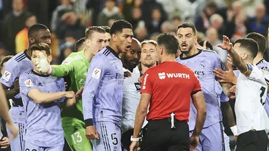 &lsquo;Protagonista do maior esc&acirc;ndalo&rsquo;: Real Madrid volta a atacar arbitragem em LaLiga