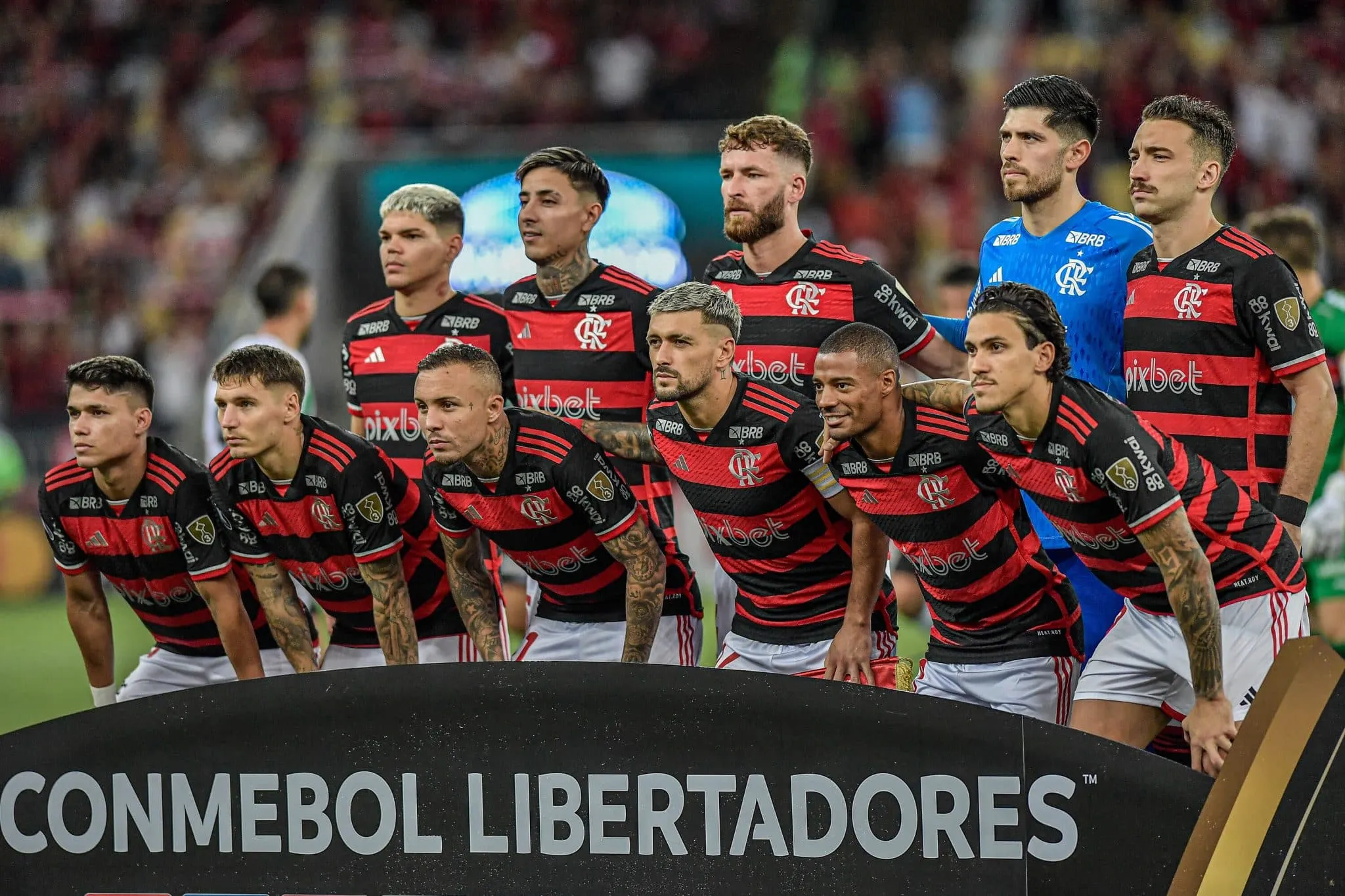 Contrastes marcar&atilde;o as oitavas de final da Libertadores para o Flamengo