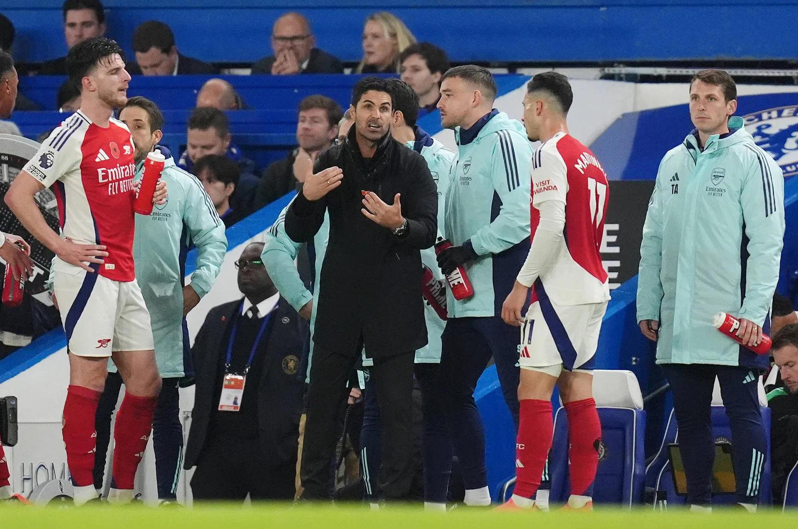 Arteta, t&eacute;cnico do Arsenal. Foto: Imago