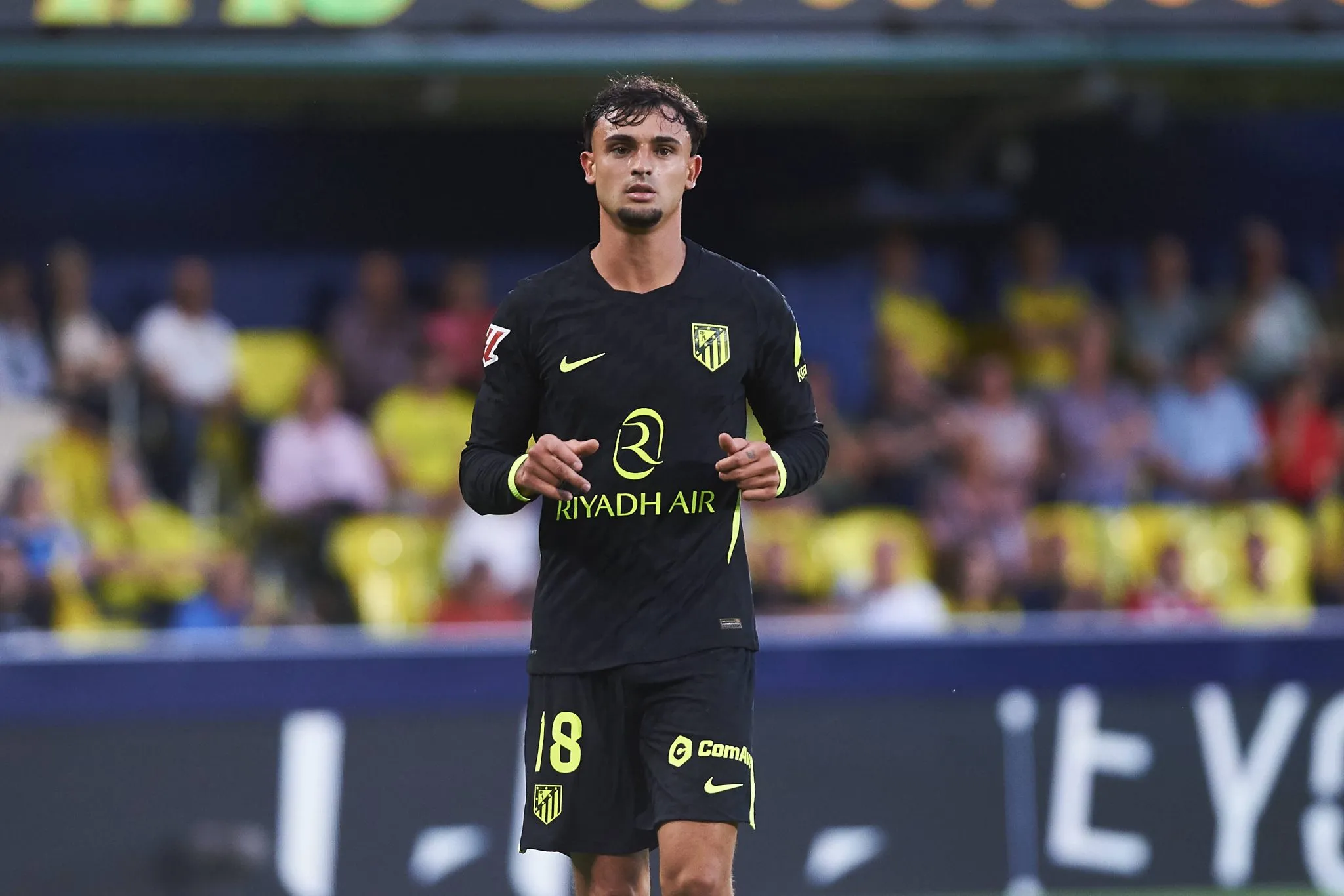 Marc Pubill chegou ao Atlético de Madrid em 2025 (Foto: IMAGO / DeFodi Images)