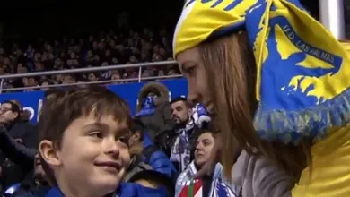 Este di&aacute;logo entre um pequeno torcedor do Alav&eacute;s e uma f&atilde; do Las Palmas &eacute; a coisa mais ador&aacute;vel