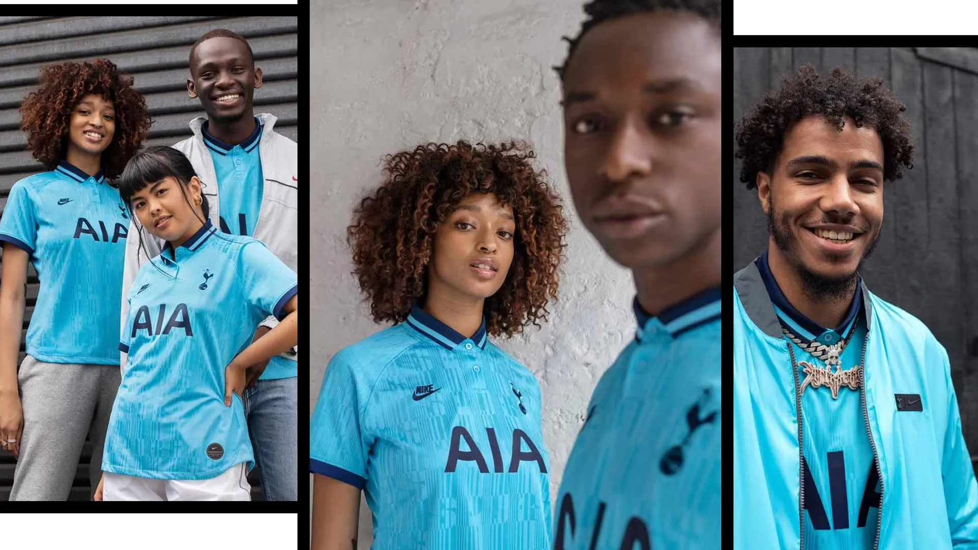 Terceira camisa do Tottenham te leva de volta aos anos 1990 e traz refer&ecirc;ncias do novo est&aacute;dio
