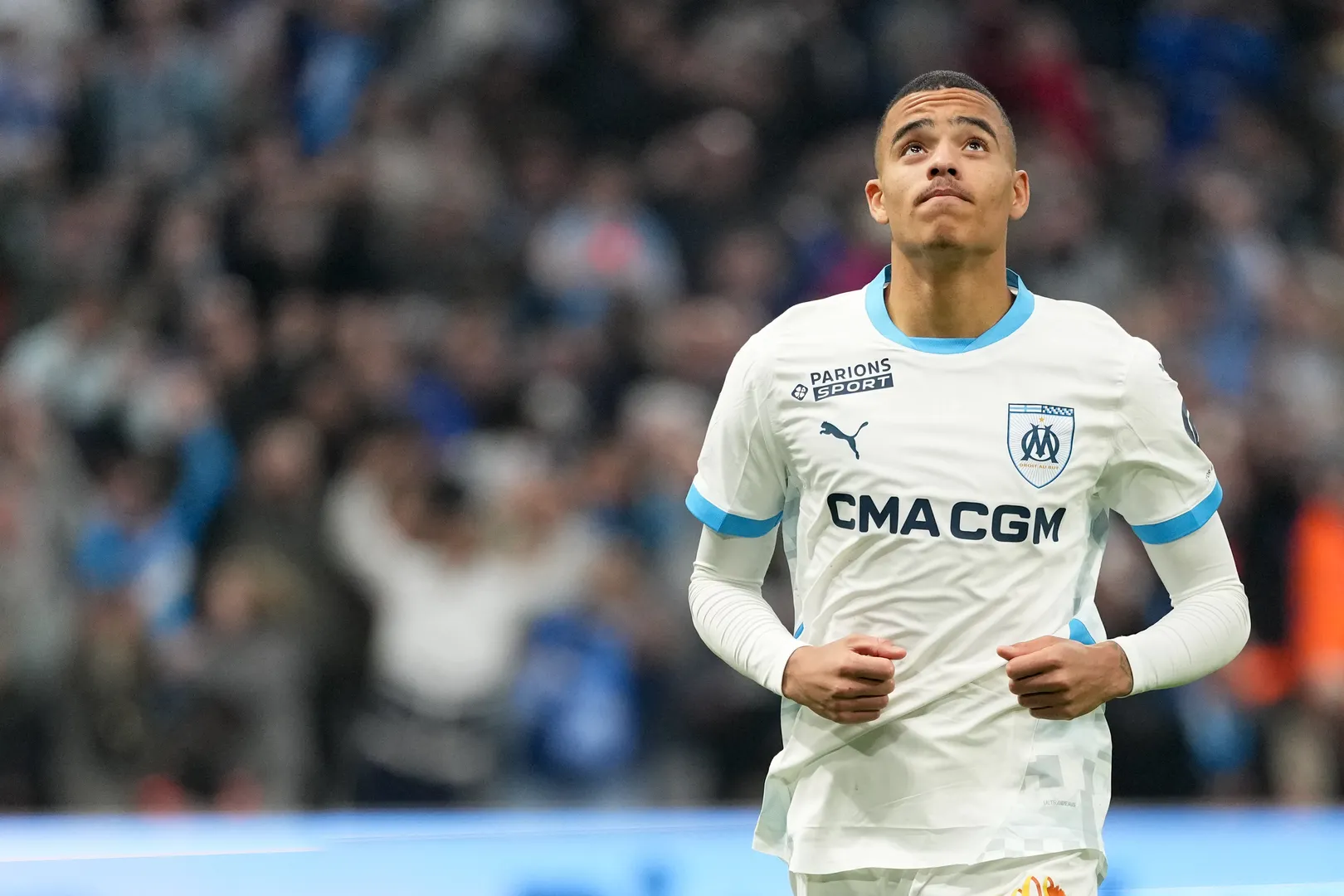 Mason Greenwood em a&ccedil;&atilde;o pelo Olympique de Marseille