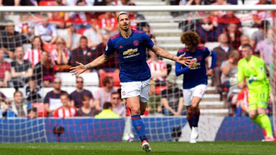 Ibrahimovic segue como o principal jogador do Manchester United de Mourinho