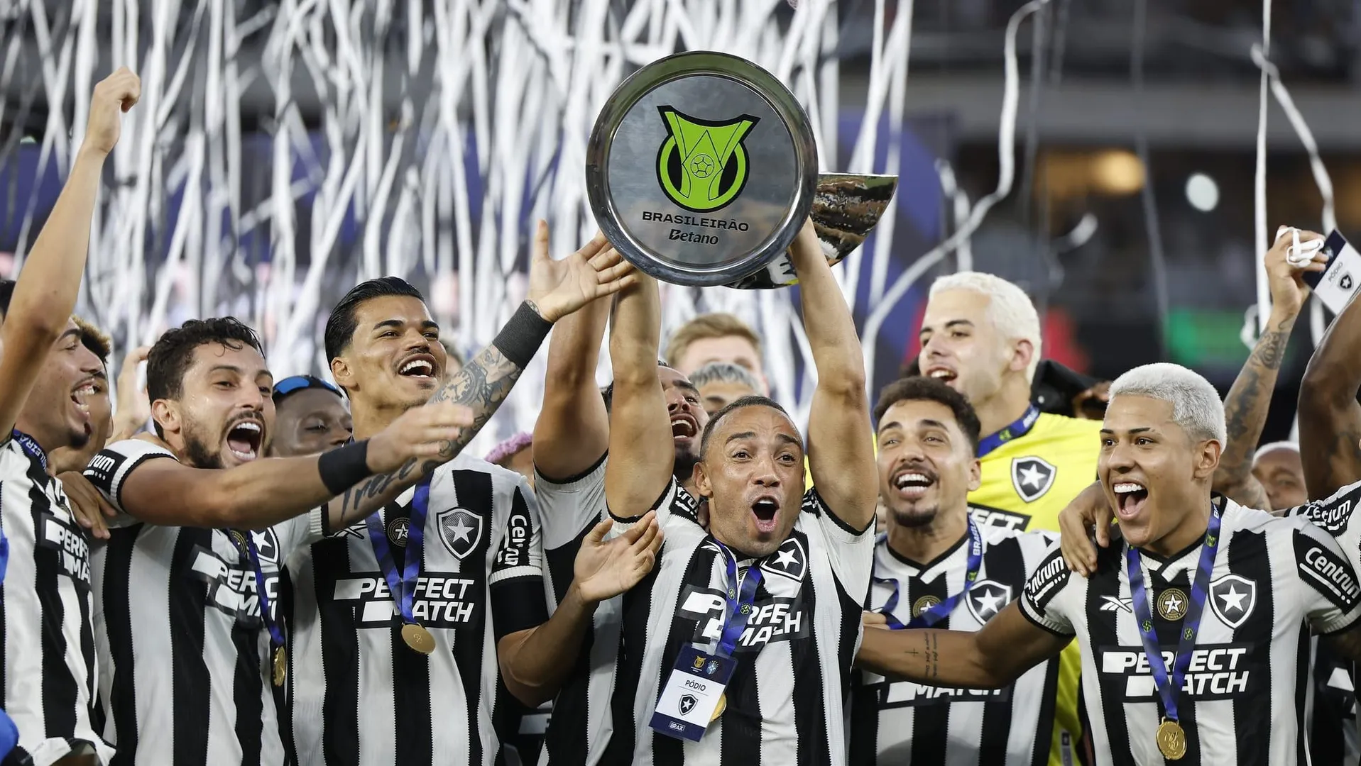 Botafogo, campe&atilde;o do Campeonato Brasileiro 2024 (Foto: Rafael Ribeiro/CBF)