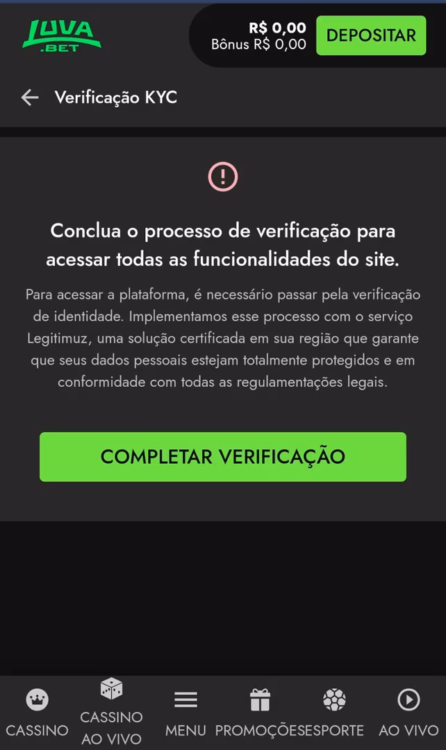 Apostas na Luva Bet: testamos a plataforma em 2026