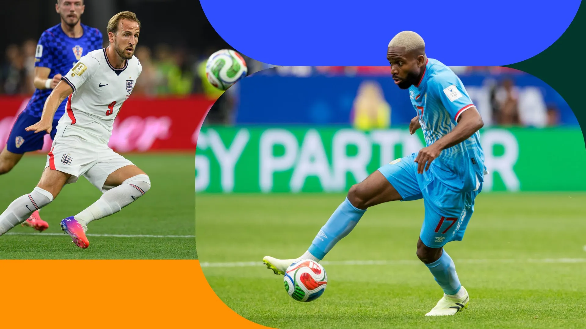 As prov&aacute;veis escala&ccedil;&otilde;es de Inglaterra x RD Congo para duelo de 16 avos de final da Copa do Mundo