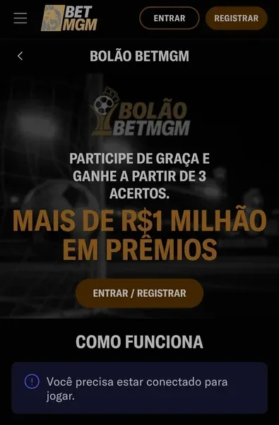 Bol&atilde;o da BetMGM para jogadores ativos no site