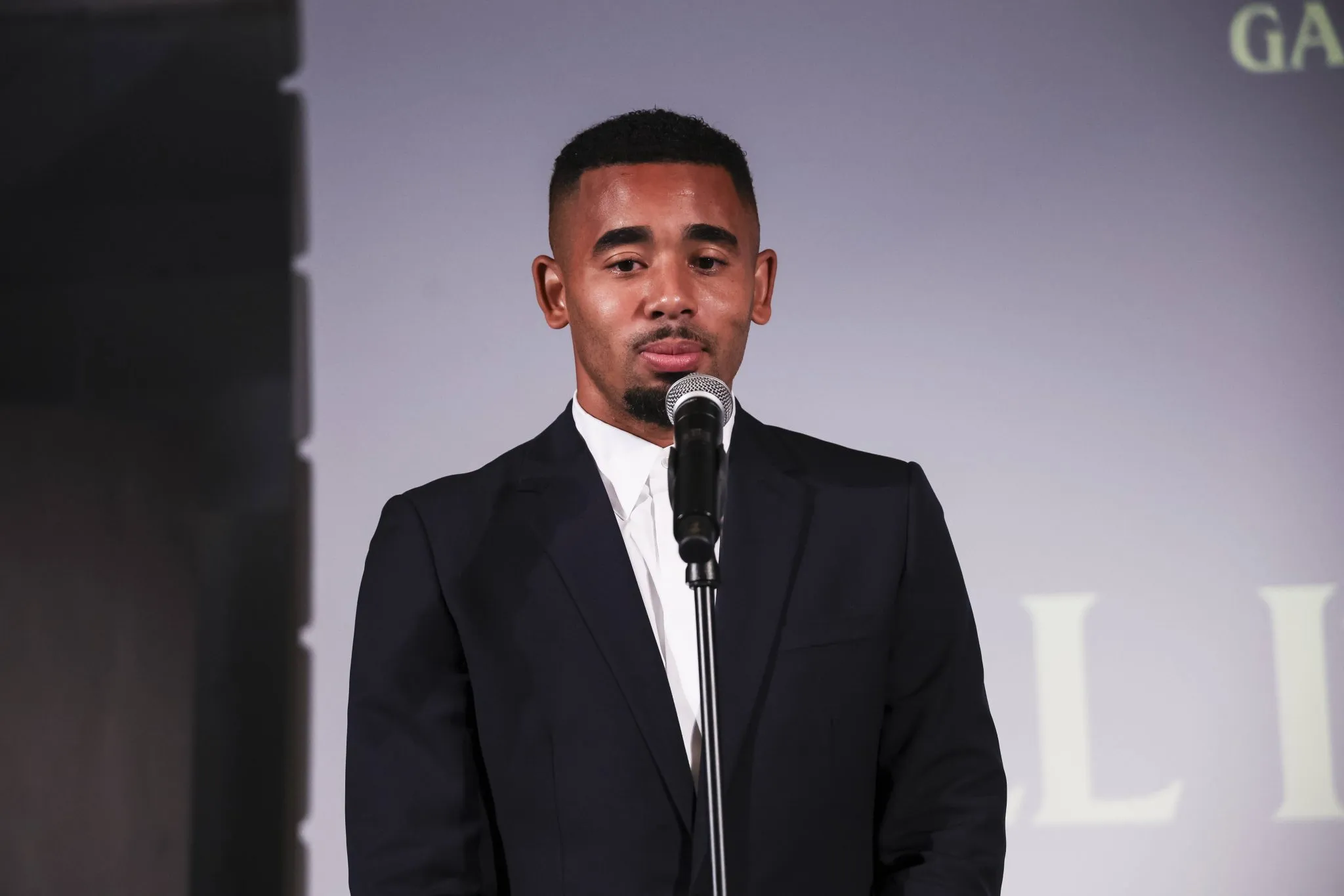 Gabriel Jesus em entrevista coletiva