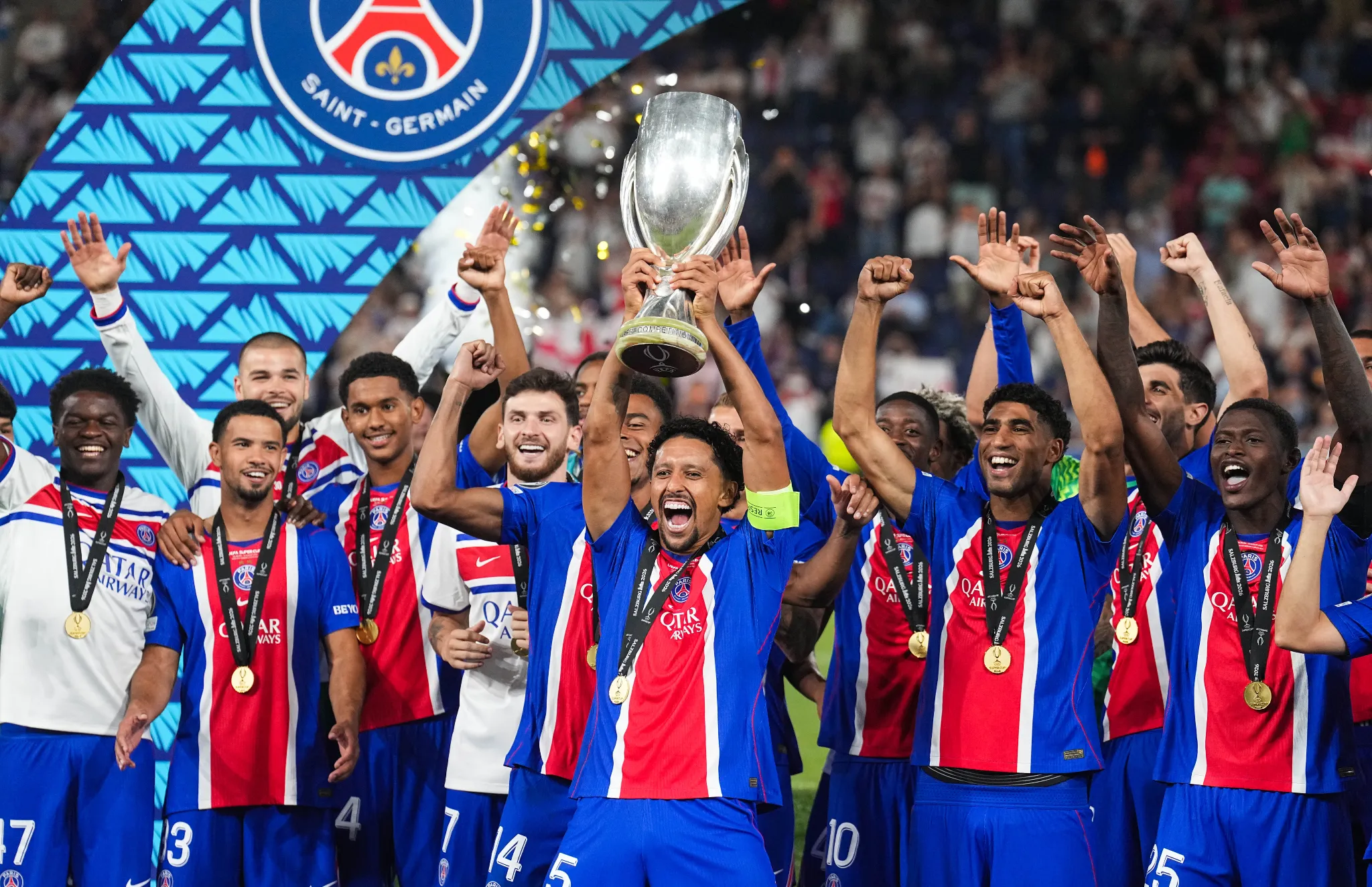 Marquinhos Paris Saint-Germain Supercopa