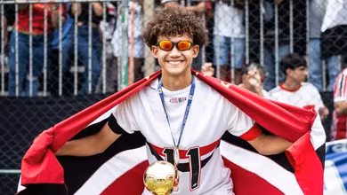 Barcelona ganha concorr&ecirc;ncia de mais dois clubes por joia do sub-17 do S&atilde;o Paulo
