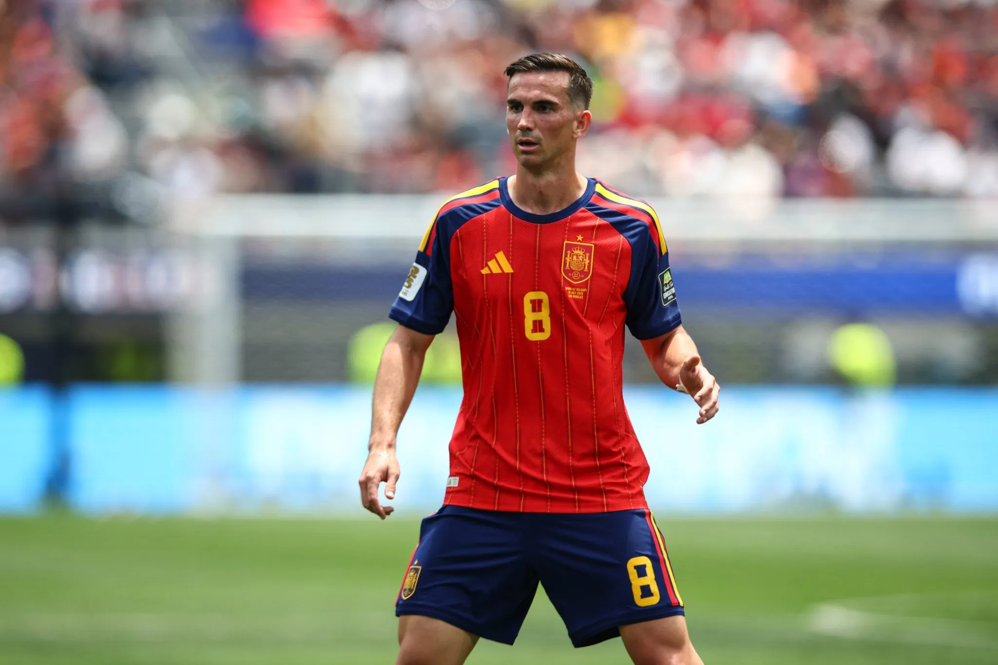 Fabi&aacute;n Ruiz em a&ccedil;&atilde;o pela Espanha na Copa do Mundo (Foto: IMAGO / Craig Mercer)