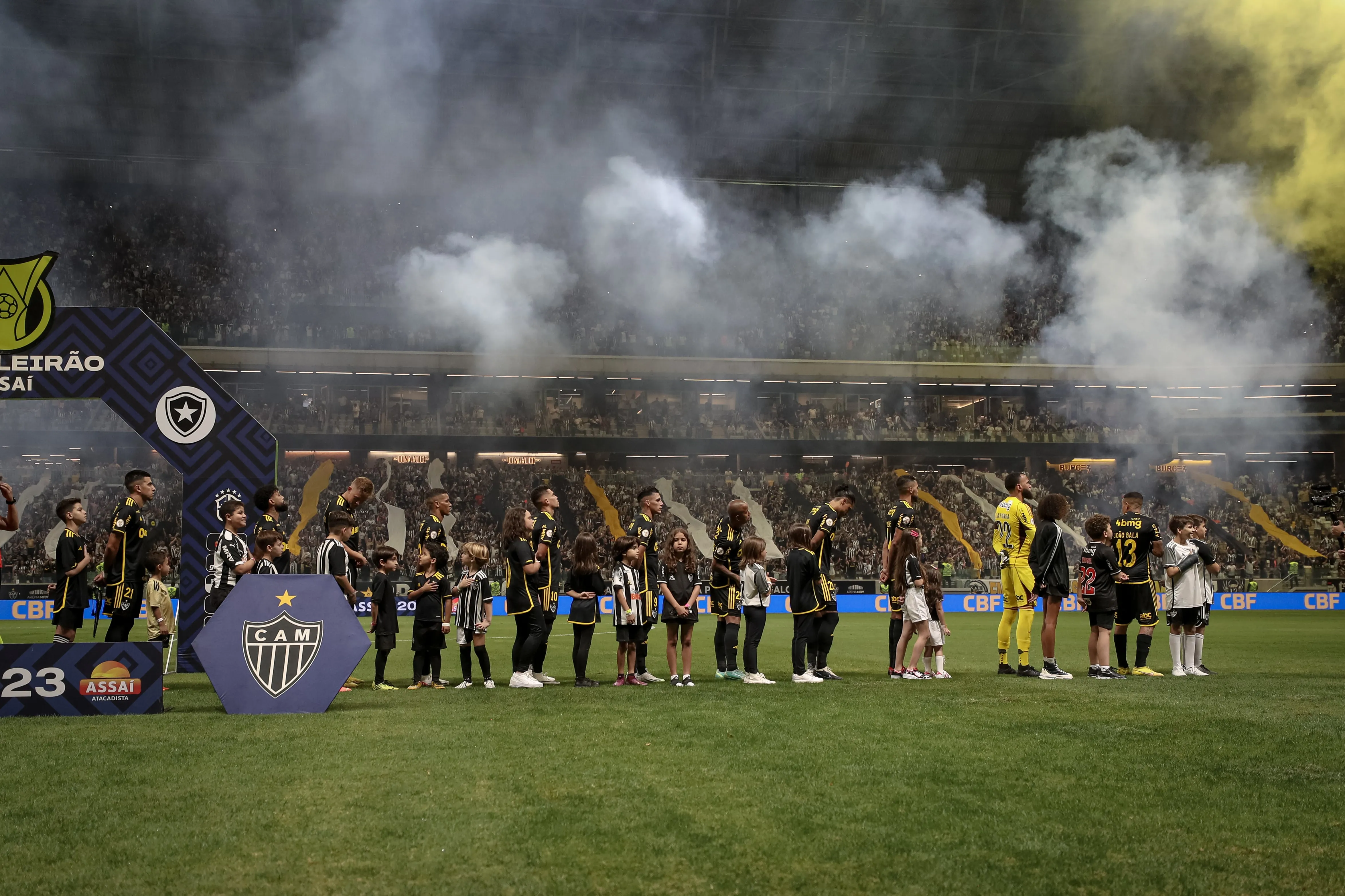 Efeito Arena MRV: em dois jogos, Atl&eacute;tico-MG j&aacute; fez metade dos pontos do turno em casa