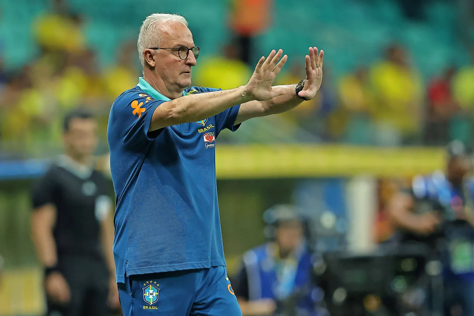 O t&eacute;cnico Dorival J&uacute;nior, da sele&ccedil;&atilde;o brasileira