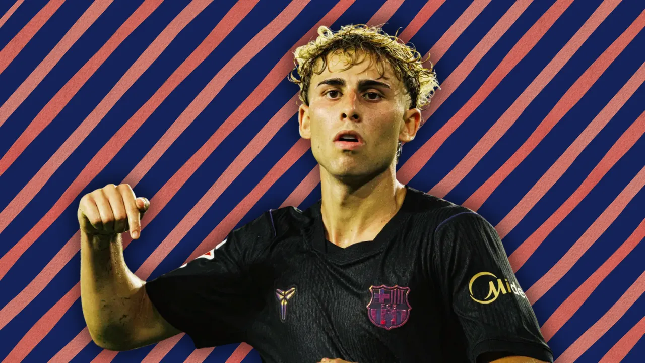 Raphinha comemorando gol do Barcelona na partida contra o Elche