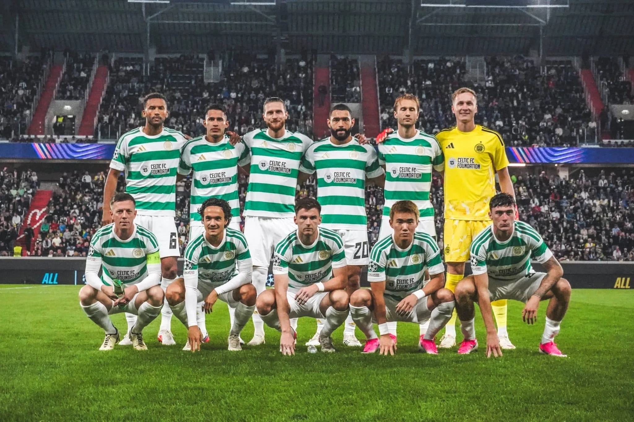 Elenco do Celtic (Foto: Imago/STEINSIEK.CH)