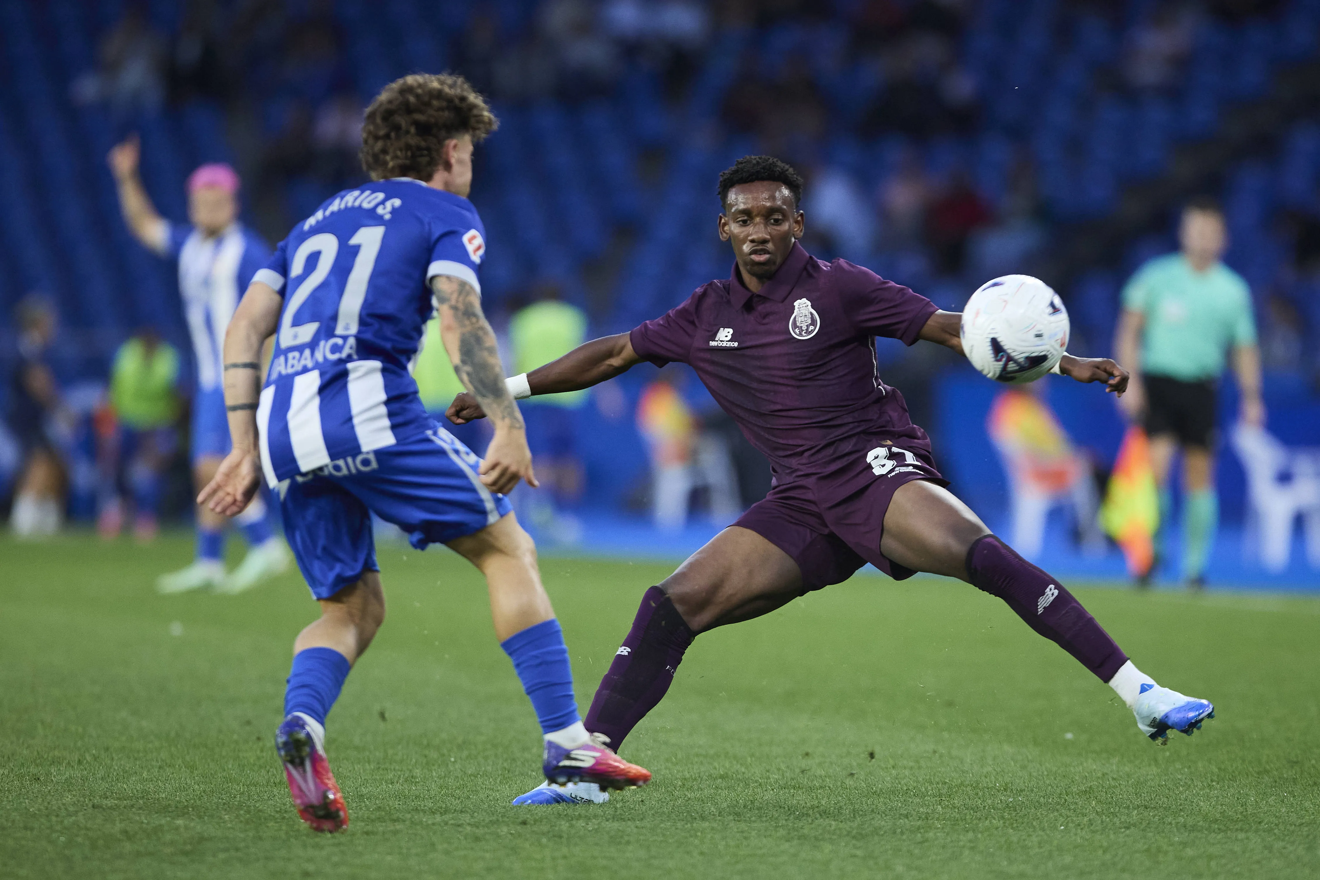 Gabriel Mec durante amistoso pelo Porto 