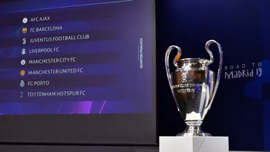 Com duelo ingl&ecirc;s, estes s&atilde;o os duelos das quartas de final da Champions League 2018/19