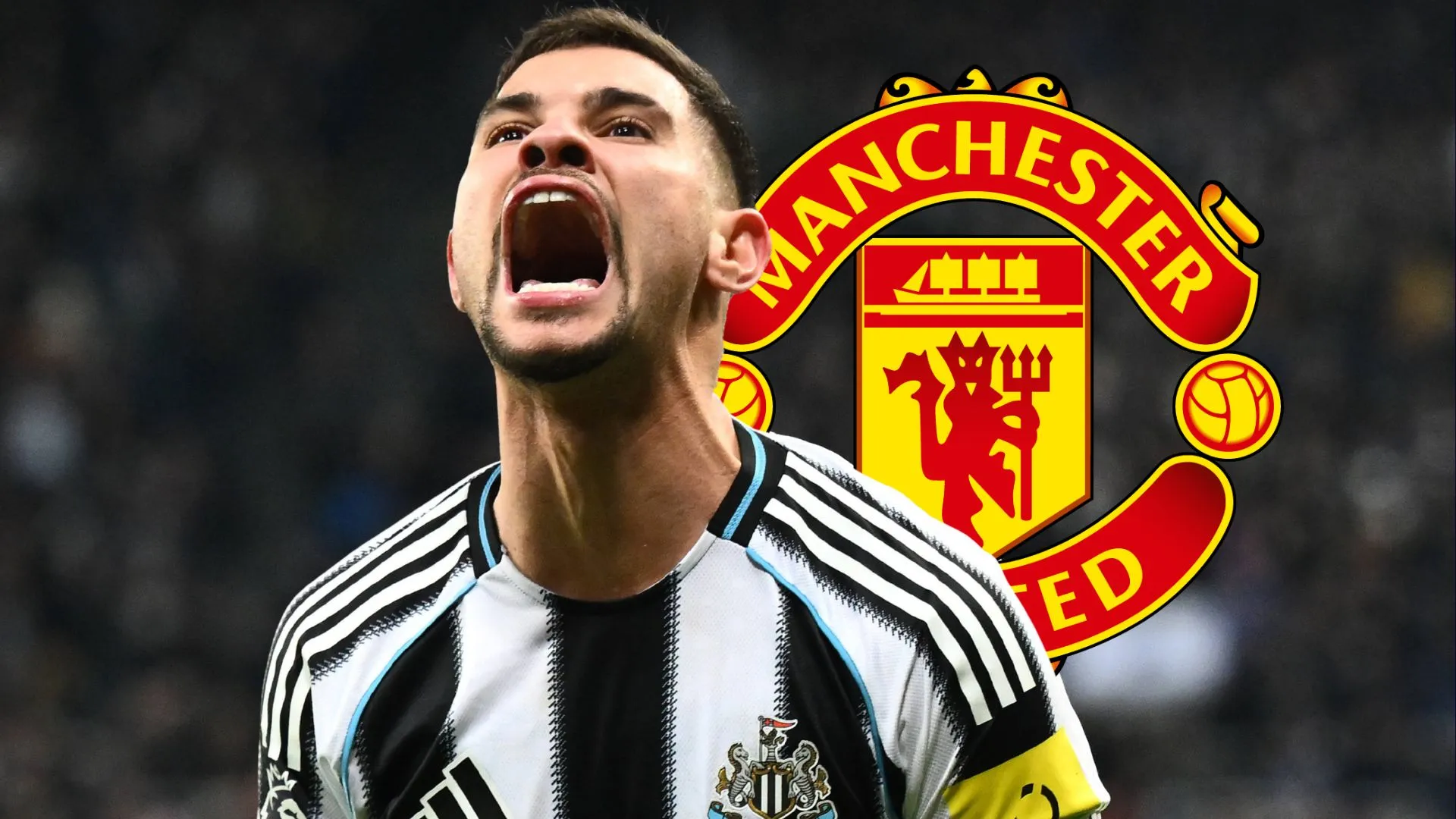 Manchester United: T&eacute;cnico do Newcastle responde rumor sobre sa&iacute;da de Bruno Guimar&atilde;es