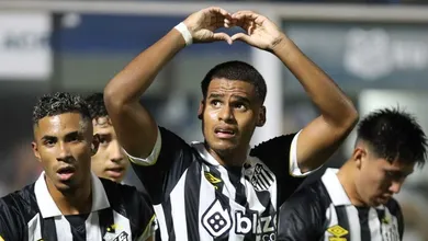 Santos joga com tranquilidade, vence o &Aacute;gua Santa e garante a lideran&ccedil;a do Grupo 26 da Copinha