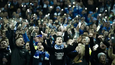 Enquanto o time copava o Tottenham, a torcida do Gent deu show em Wembley