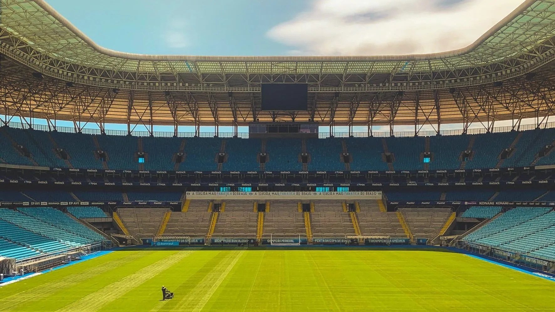 Gr&ecirc;mio recebe boas not&iacute;cias sobre a Arena: &lsquo;Vamos colher o resultado disso em campo&rsquo;
