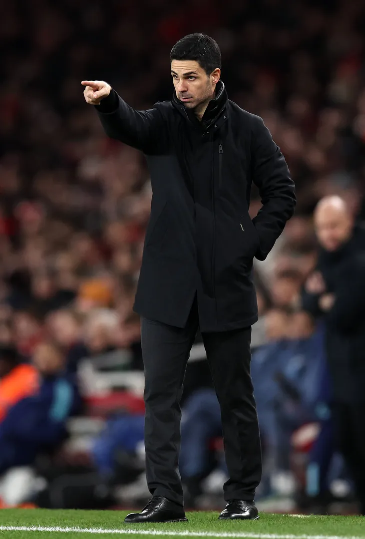 Mikel Arteta, t&eacute;cnico do Arsenal