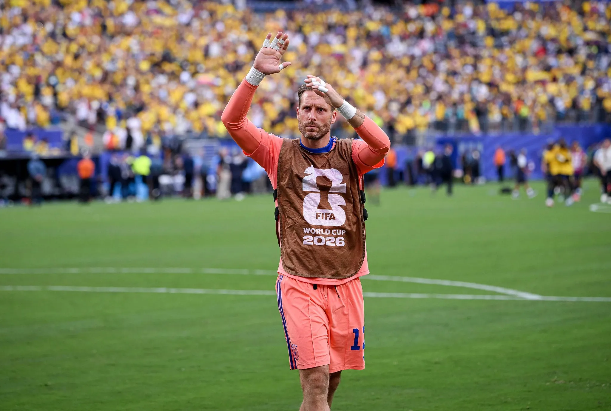 Oliver Baumann, goleiro reserva da Alemanha na Copa do Mundo 2026 (Foto: Imago/Ulmer/Teamfoto)