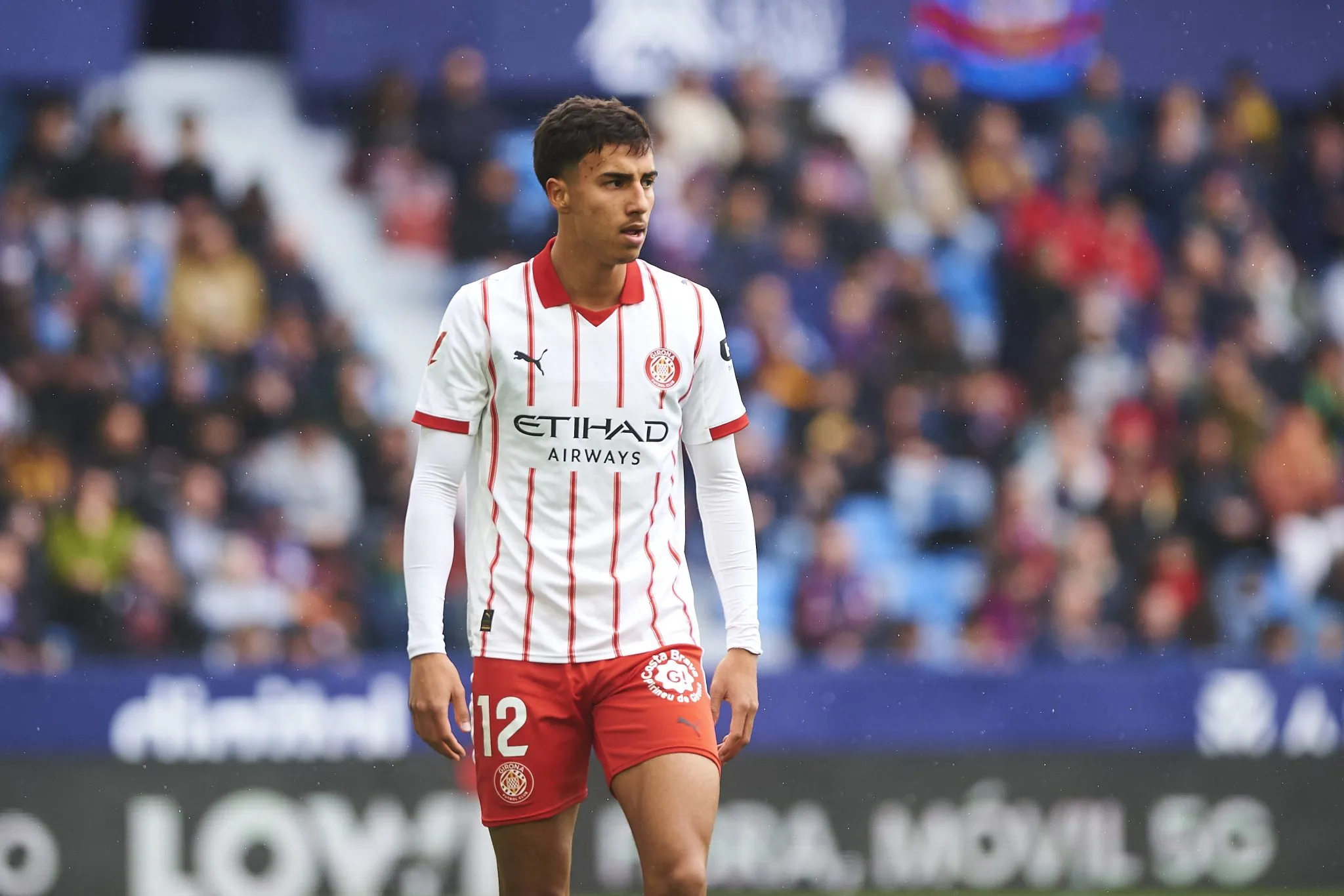 Vitor Reis pelo Girona (Foto: Imago/Maria Jose Segovia/DeFodi Images)