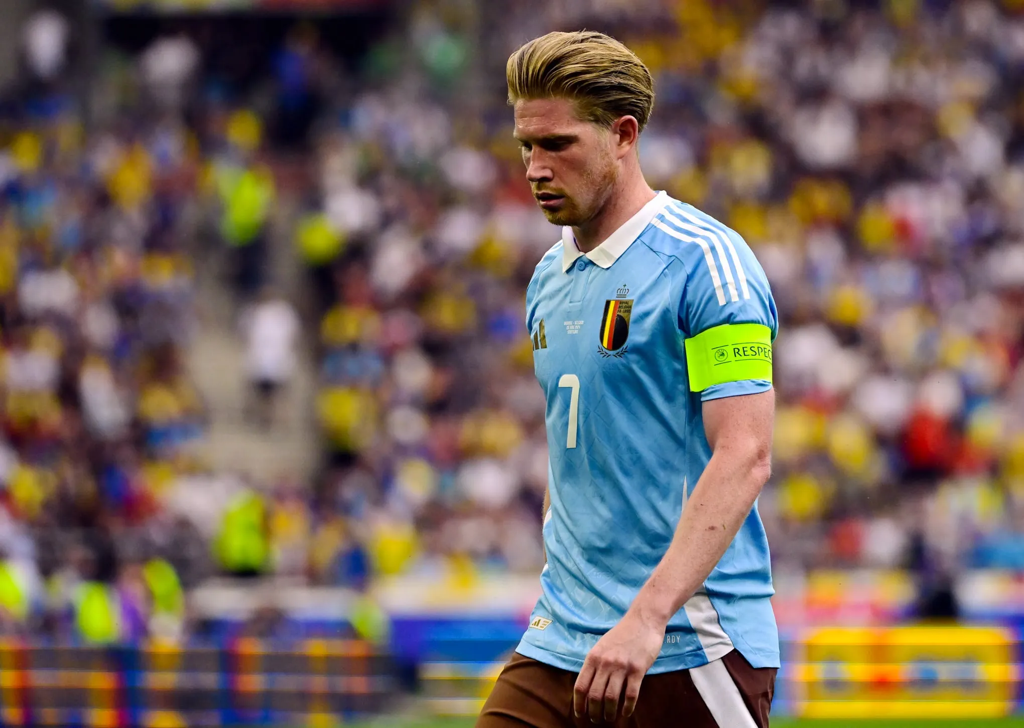 De Bruyne se revolta com atitude da torcida da B&eacute;lgica ap&oacute;s classifica&ccedil;&atilde;o na Euro